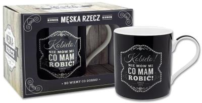 Opakowanie Kubek Męska Rzecz - Nie mów