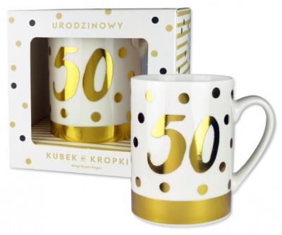 Opakowanie Kubek w kropki-50