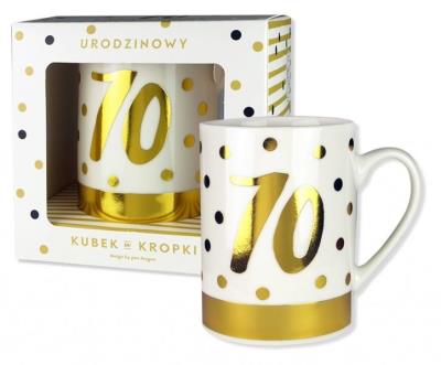Opakowanie Kubek w kropki-70