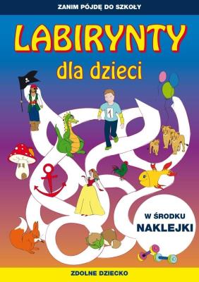 Okładka książki Labirynty dla dzieci