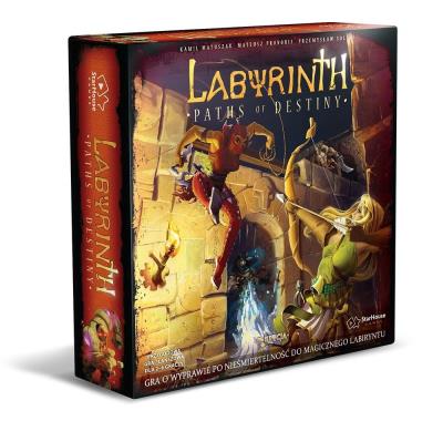 Labyrinth: Paths of Destiny (IV edycja). Wydawca: StarHouse Games. SmakLiter.pl Opakowanie Labyrinth: Paths of Destiny (IV edycja)