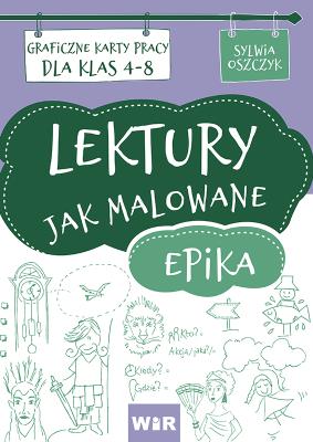 Okładka książki Lektury jak malowane - epika