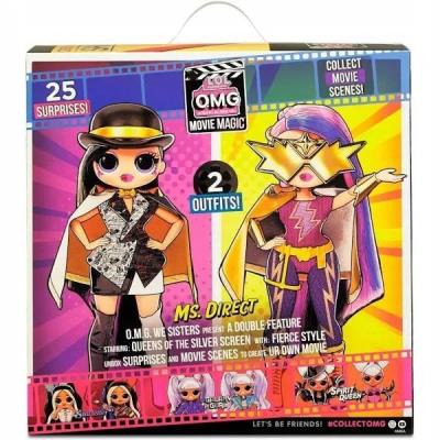 Opakowanie LOL Surprise OMG Movie Magic Doll - Ms. Direct