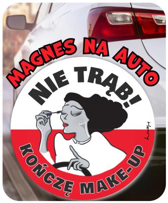 Opakowanie Magnes na auto MAKE-UP