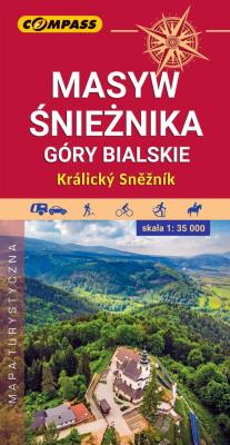 Okładka książki Masyw Śnieżnika Góry Bialskie