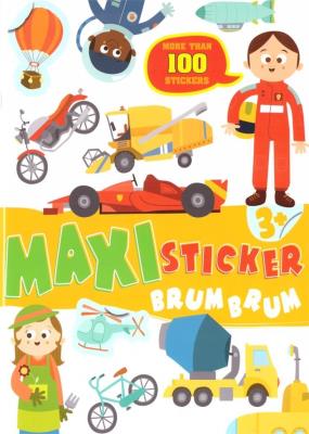 Okładka książki Maxi sticker brum brum