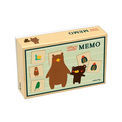 Opakowanie Memory, Gra pamięciowa dla Dzieci, Little Woodies