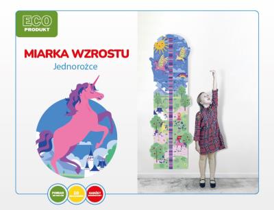 Opakowanie Miarka wzrostu Jednorożec
