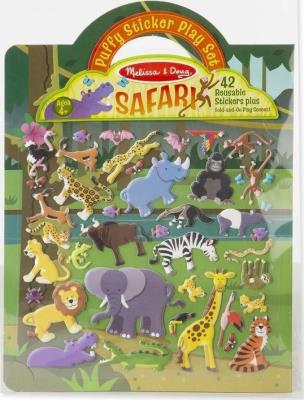 Opakowanie Naklejki wielorazowe wypukłe Safari