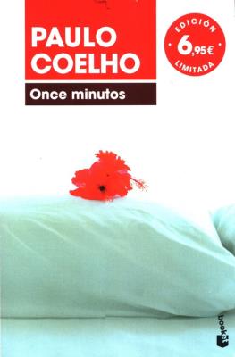 Once minutos. Autor: Paulo Coelho. SmakLiter.pl Okładka książki Once minutos