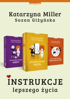 Pakiet: Instrukcje lepszego życia. Autor: Giżyńska Suzan. SmakLiter.pl Okładka książki Pakiet: Instrukcje lepszego życia