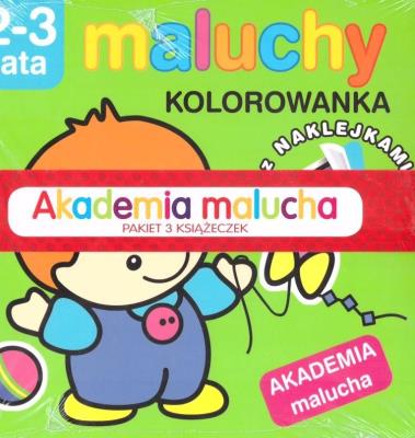 Okładka książki Pakiet: maluchy. Akademia malucha 2-3 latki