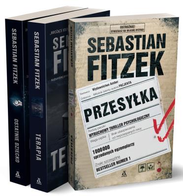 Pakiet: Przesyłka/Terapia/Ostatnie dziecko. Autor: Michael Tsokos. Sebastian Fitzek. SmakLiter.pl Okładka książki Pakiet: Przesyłka/Terapia/Ostatnie dziecko