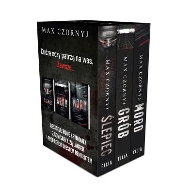 Okładka książki Pakiet: Ślepiec/ Grób/ Mord