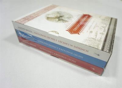 Pakiet: Trylogia Lechicka. Autor: Bieszk Janusz. SmakLiter.pl Okładka książki Pakiet: Trylogia Lechicka