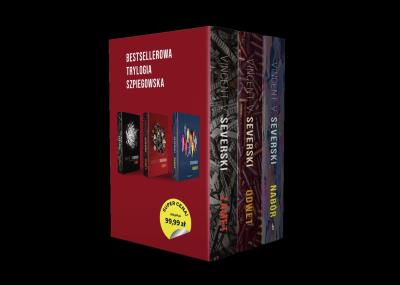 Pakiet: Zamęt/Odwet/Nabór. Autor: Vincent V. Severski. SmakLiter.pl Okładka książki Pakiet: Zamęt/Odwet/Nabór