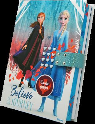 Pamiętnik zamykany na kod z dźwiękami Frozen WD20818. Wydawca: Kids Euroswan. SmakLiter.pl Opakowanie Pamiętnik zamykany na kod z dźwiękami Frozen WD20818