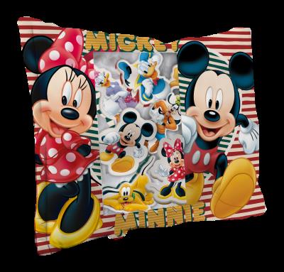 Poduszka + 6 mini poduszek Mickey Mouse WD21412. Wydawca: Kids Euroswan. SmakLiter.pl Opakowanie Poduszka + 6 mini poduszek Mickey Mouse WD21412