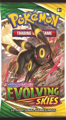 Opakowanie Pokemon TCG: 7.0 Sword and Shield Evolving Skies Booster