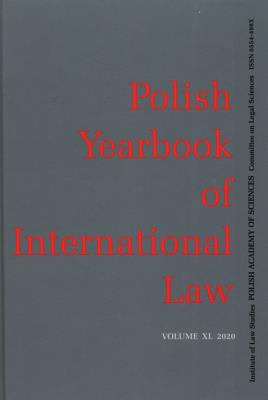 Opakowanie Polish Yearbook of International Law Tom XL