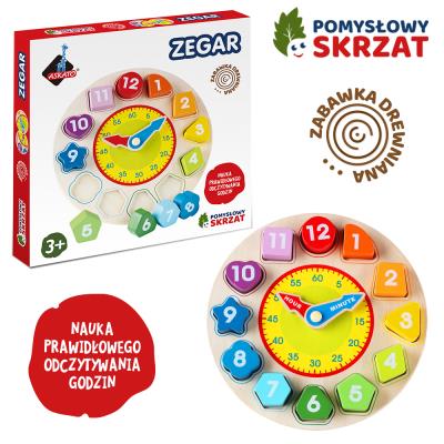 Opakowanie Pomysłowy skrzat - zegar