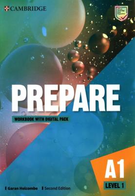 Okładka książki Prepare Level 1 Workbook with Digital Pack