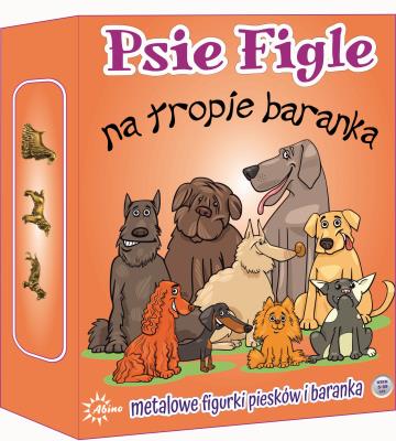 Opakowanie Psie figle - na tropie ABINO