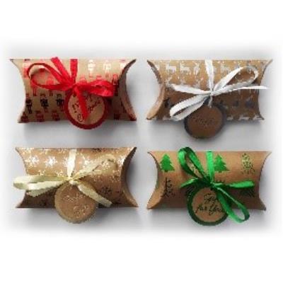 Opakowanie Pudełka składane typu pillow box 15x7cm / kpl. 8 szt.