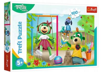 Opakowanie Puzzle 100 Zabawne Trefliki 16422