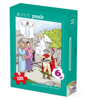 Opakowanie Puzzle 100 - Zmartwychwstanie Pana Jezusa