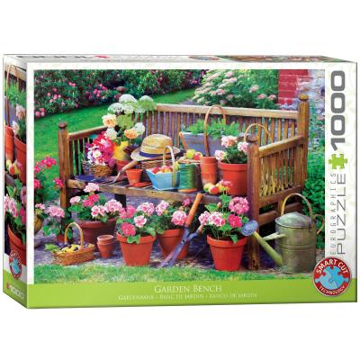 Opakowanie Puzzle 1000 Garden Bench PUZ 6000-5345