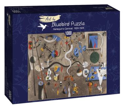 Opakowanie Puzzle 1000 Joan Miro, Karnawał Arlekina