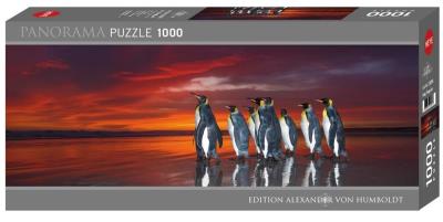 Puzzle 1000 Król pingwinów. Wydawca: Heye. SmakLiter.pl Opakowanie Puzzle 1000 Król pingwinów
