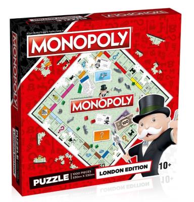 Opakowanie Puzzle 1000 Monopoly Board London