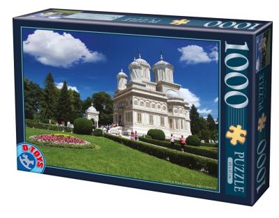 Opakowanie Puzzle 1000 Rumunia, Klasztor w Arges