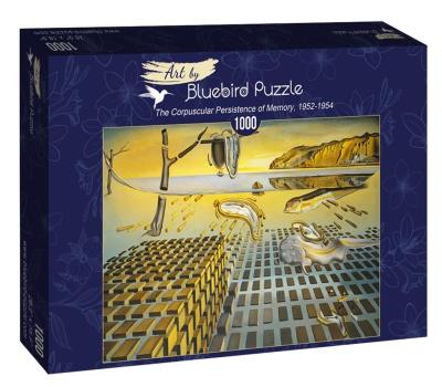 Opakowanie Puzzle 1000 Salvador Dali, Korpuskularna trwałość