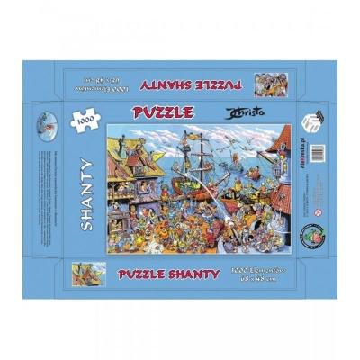 Puzzle 1000 Shanty. Wydawca: SLOYCA. SmakLiter.pl Opakowanie Puzzle 1000 Shanty