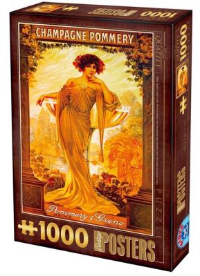 Opakowanie Puzzle 1000 Stare plakaty, Reklama perfum