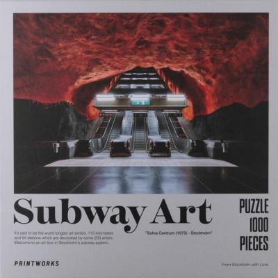 Puzzle 1000 Subway Art Fire. Wydawca: Printworks. SmakLiter.pl Opakowanie Puzzle 1000 Subway Art Fire