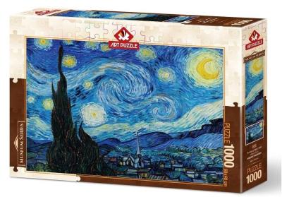 Opakowanie Puzzle 1000 Vincent van Gogh,Gwiaździsta noc