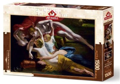 Opakowanie Puzzle 1500 Hylas i nimfy