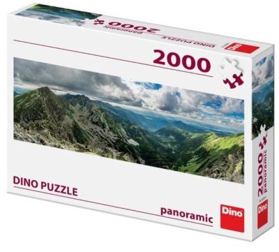 Puzzle 2000 Słowacja, Tatry, Rohace (Panorama). Wydawca: Dino Toys. SmakLiter.pl Opakowanie Puzzle 2000 Słowacja, Tatry, Rohace (Panorama)