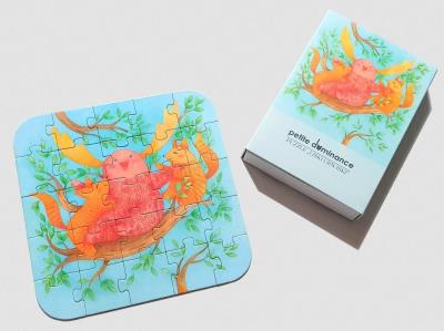 Opakowanie Puzzle 25 Liski urwiski