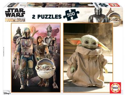 Opakowanie Puzzle 2x500 The Mandalorian G3