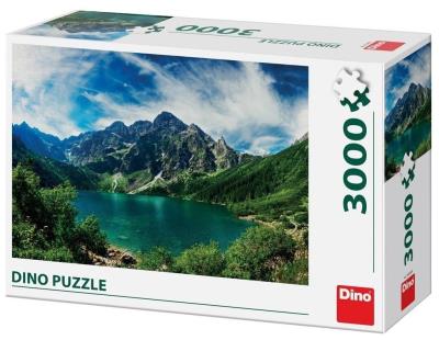 Puzzle 3000 Polska, Tatry, Morskie Oko. Wydawca: Dino Toys. SmakLiter.pl Opakowanie Puzzle 3000 Polska, Tatry, Morskie Oko