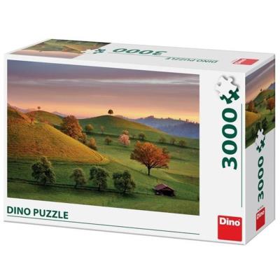 Puzzle 3000 Szwajcaria,Widok na pola. Wydawca: Dino Toys. SmakLiter.pl Opakowanie Puzzle 3000 Szwajcaria,Widok na pola