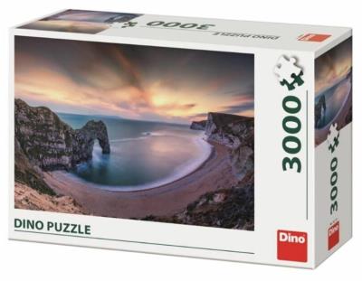 Puzzle 3000 Wielka Brytania, Zachód słońca. Wydawca: Dino Toys. SmakLiter.pl Opakowanie Puzzle 3000 Wielka Brytania, Zachód słońca