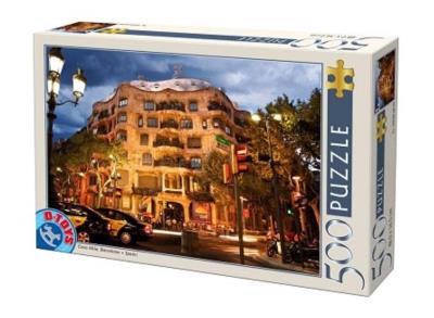 Opakowanie Puzzle 500 Hiszpania, Casa Mila