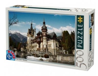 Opakowanie Puzzle 500 Rumunia, Zamek Peles