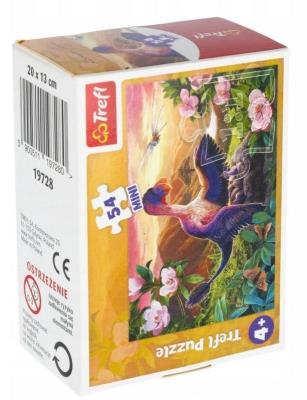 Puzzle 54 mini Niesamowite dinozaury 1 TREFL. Wydawca: Trefl. SmakLiter.pl Opakowanie Puzzle 54 mini Niesamowite dinozaury 1 TREFL